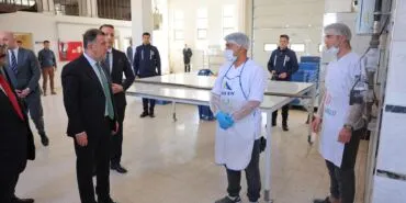 Bayburt Valisi Eldivan'dan Açık Ceza İnfaz Kurumuna Ziyaret Haberi