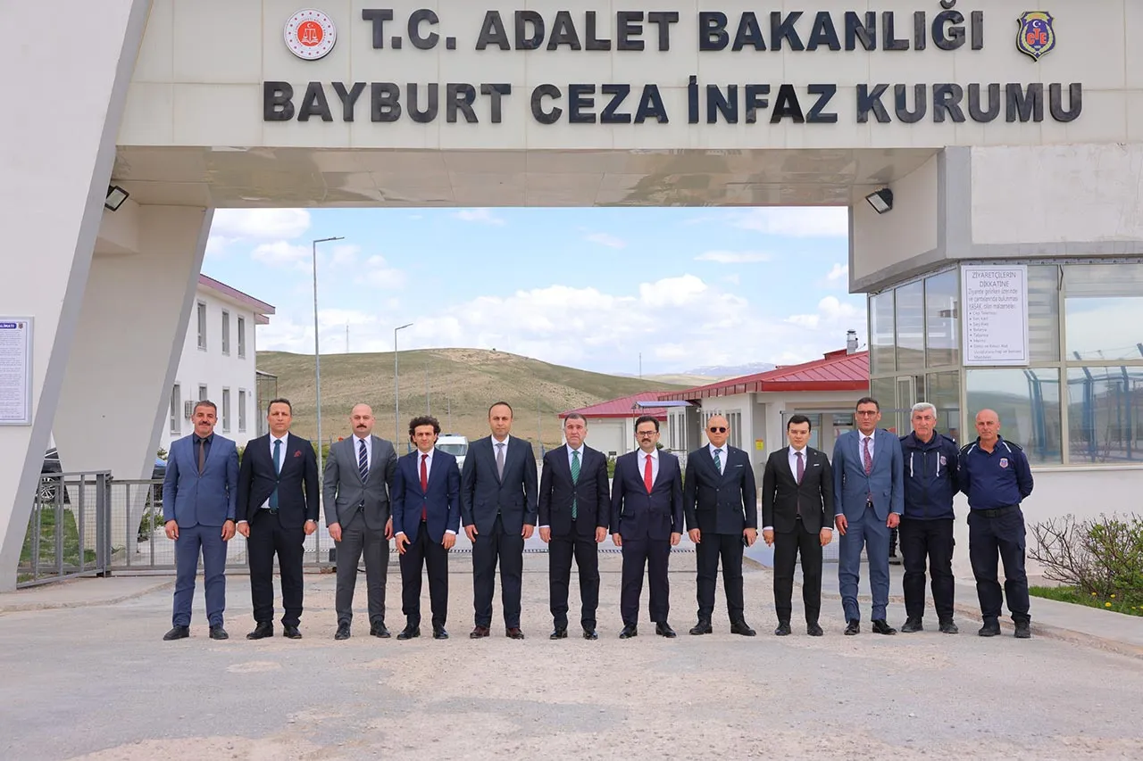 Bayburt Valisi Eldivan'dan Açık Ceza İnfaz Kurumuna Ziyaret Haberi