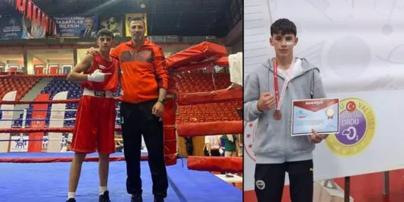 Bayburtlu Yusuf Deveci Türkiye Boks Şampiyonası’nda Bronz Madalya Kazandı! Haberi