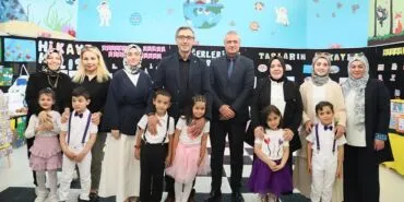 Bayburt'ta Anaokulu Öğrencilerinden Dilimiz Zenginlikleri ve Proje Sergisi Haberi