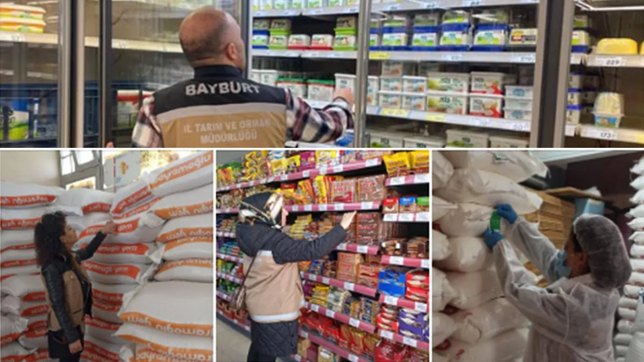 Bayburt'ta Üretimden Tüketime Gıda Takibi: Halk Sağlığı İçin Kapsamlı Denetim Haberi