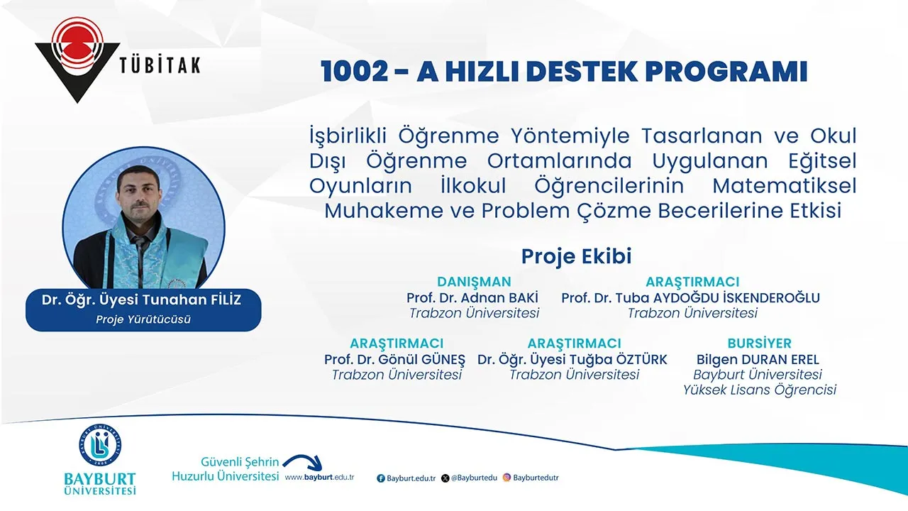Bayburt'tan Matematik Eğitimine Oyunlu ve İşbirlikçi Yenilik! Haberi