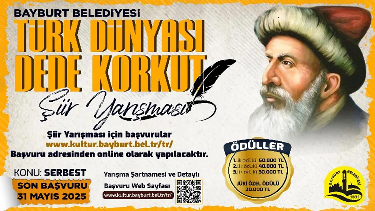 Dede Korkut'un Mirası Bayburt'ta Yaşıyor, Şiir Yarışması Başvuruları Devam Ediyor Haberi