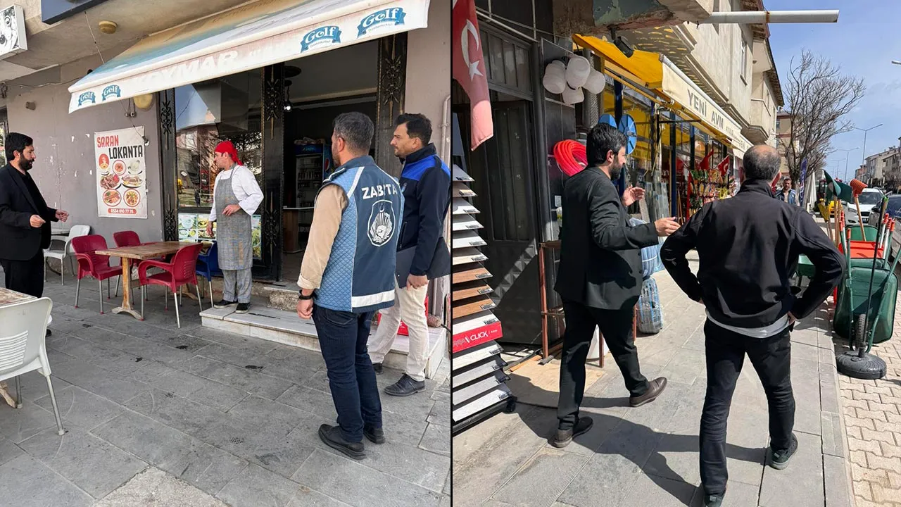 Demirözü Belediyesi'nden Kaldırım İşgallerine Sıfır Tolerans! Haberi