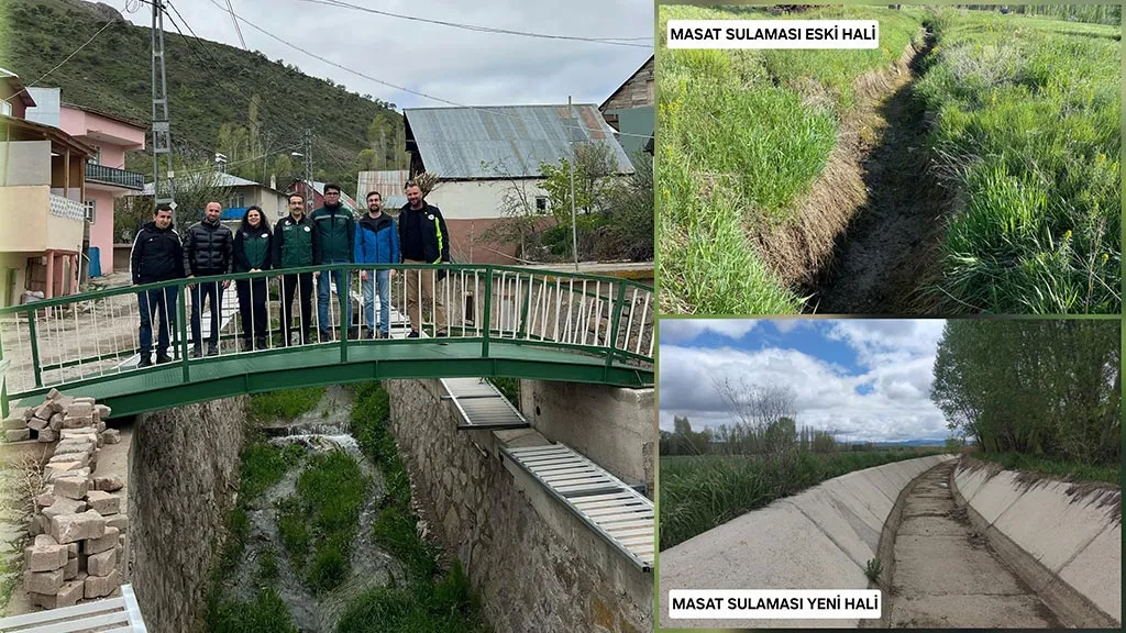 DSİ'den Bayburt'a Modern Dokunuş! Taşkın Kontrol Tesisleri Yenilendi, Sulama Kanalı Güzelleşti Haberi