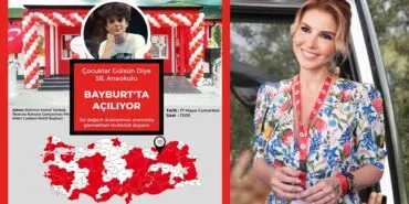 Gülben Ergen Açıkladı, 58. Anaokulu Mattia Ahmet Minguzzi Adına Bayburt'ta Açılıyor Haberi