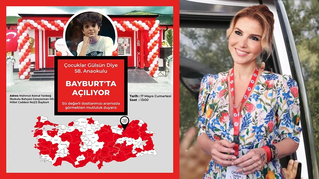 Gülben Ergen Açıkladı, 58. Anaokulu Mattia Ahmet Minguzzi Adına Bayburt'ta Açılıyor Haberi