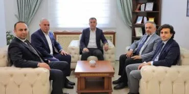 Vali Eldivan ve Başkan Memiş'ten Müftü Danacı'ya Taziye Ziyareti Haberi