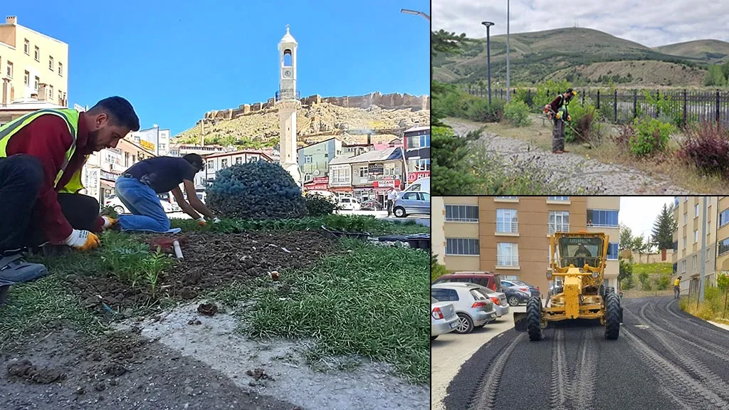 Bayburt Belediyesi Şehrin Dört Bir Yanında Faaliyette