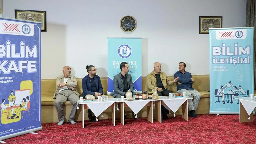 Bayburt Üniversitesi Bilim Kafe Etkinliği Yoğun İlgi Gördü
