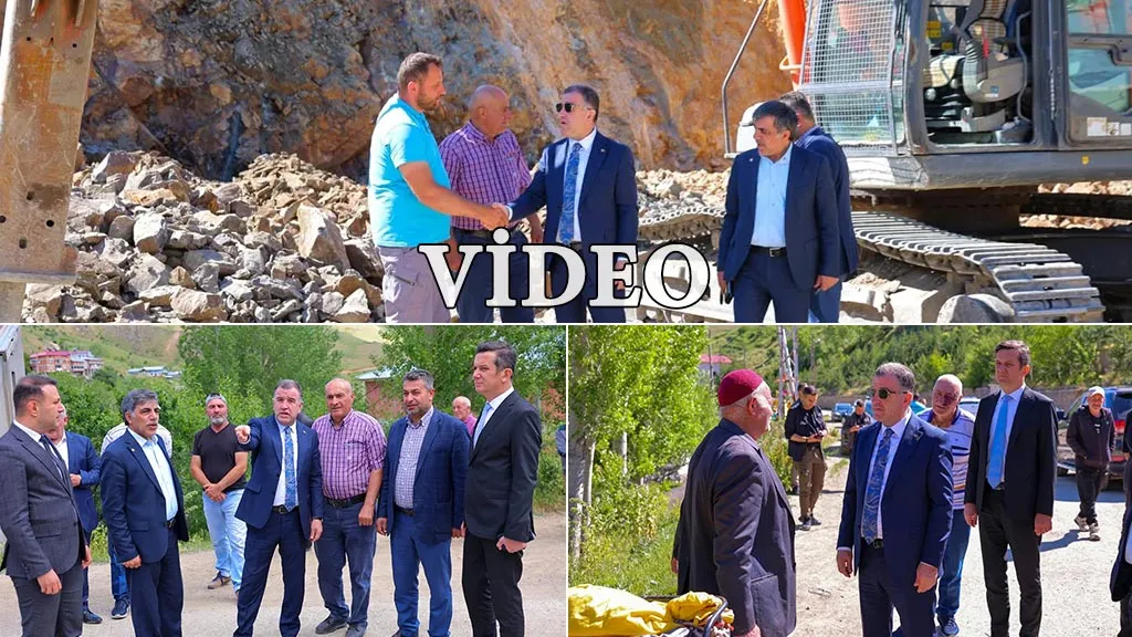 Bayburt Valisi Eldivan, Yoncalı Köyü Konağı İnşaatını İnceledi