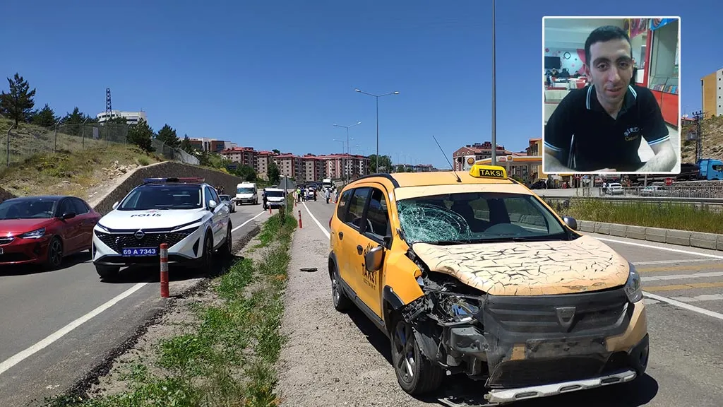 Bayburt'ta Trafik Kazası: Taksinin Çarptığı Yaya Hayatını Kaybetti