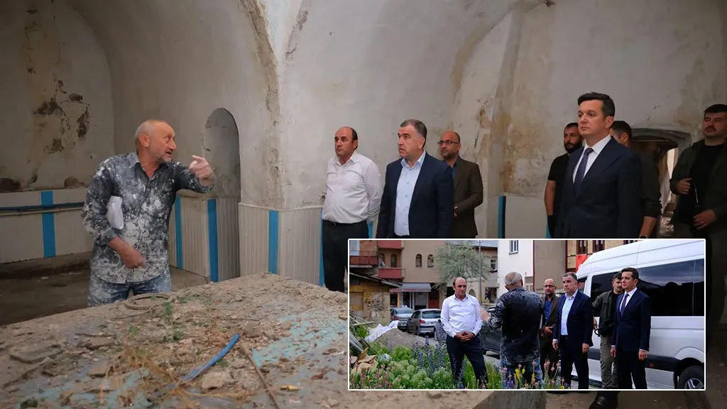 Bayburt'un Tarihi Hazinesi Galer Hamamı Restore Ediliyor, TKDK Projesi Başladı
