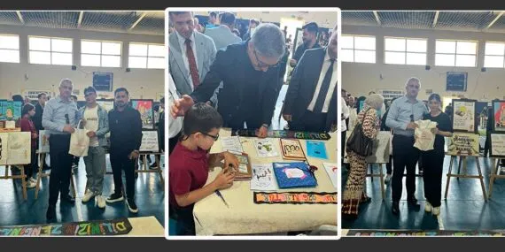 Dilimizin Zenginlikleri Projesi Bayburt’ta Öğrenci Eserleriyle Fuarı Renklendirdi