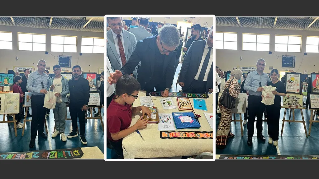 Dilimizin Zenginlikleri Projesi Bayburt'ta Öğrenci Eserleriyle Fuarı Renklendirdi