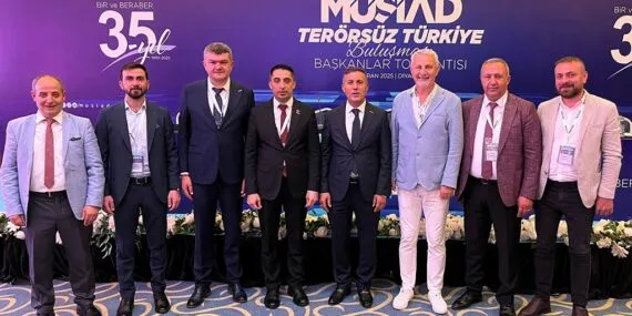 MÜSİAD Bayburt, Diyarbakır’da Terörsüz Türkiye Toplantısına Katıldı