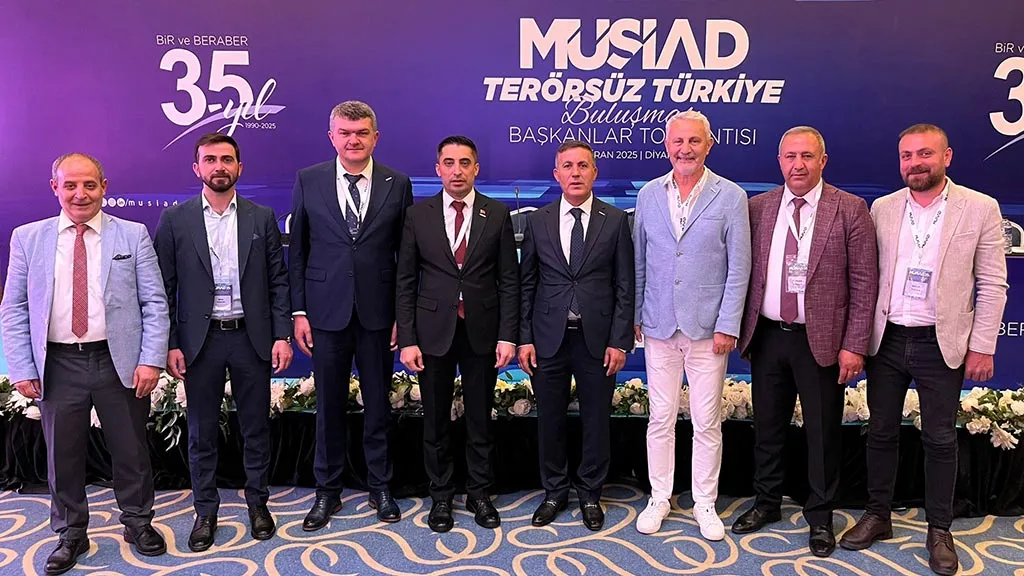 MÜSİAD Bayburt, Diyarbakır'da Terörsüz Türkiye Toplantısına Katıldı
