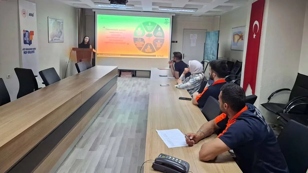 Bayburt AFAD Yeni Personelini Afetlere Karşı Bilinçlendirdi