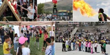 Bayburt Dede Korkut Şölenleri Yetenek Sirkiniz ve Geleneksel Oyunlarla Sona Erdi