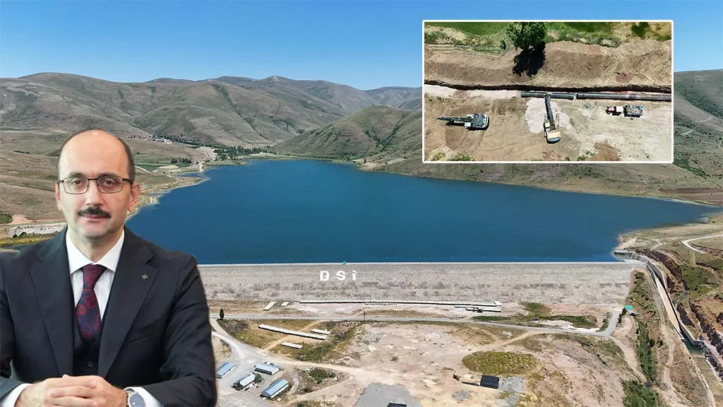 Bayburt Kırklartepe Barajı Sulama İnşaatında Çalışmalar Hız Kesmiyor