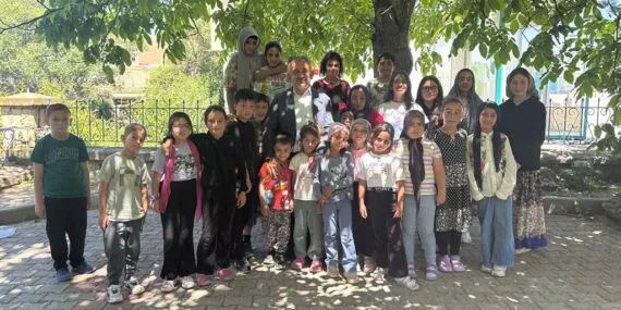 Bayburt Müftüsü Bayram Danacı Yaz Kur’an Kurslarını Ziyaret Etti