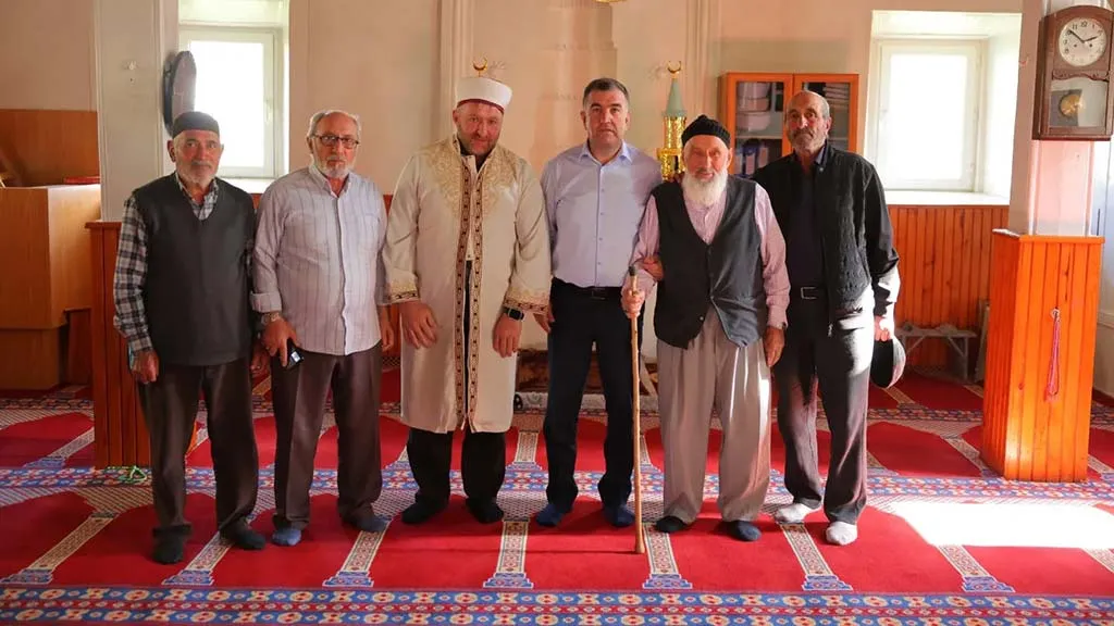 Bayburt Valisi Mustafa Eldivan Aşağıçımağıl Köyü'nde