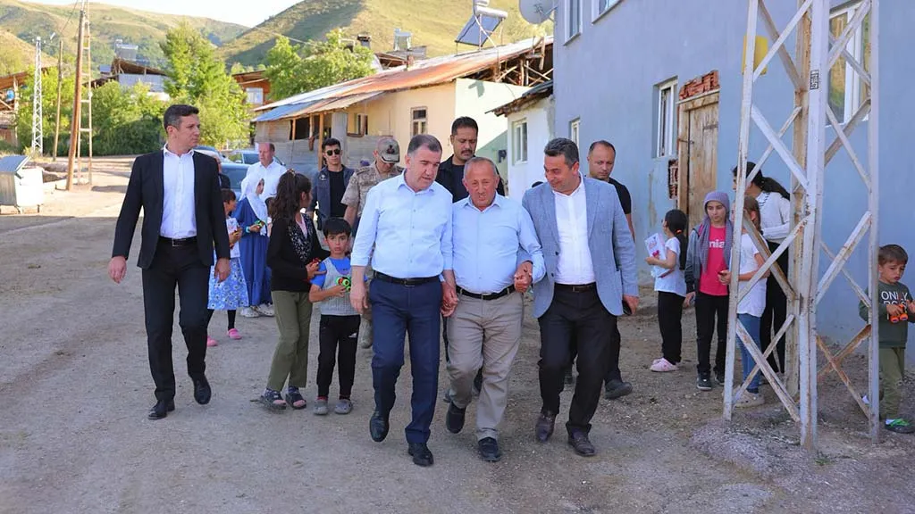 Bayburt Valisi Mustafa Eldivan Ortaçımağıl Köyü’nde