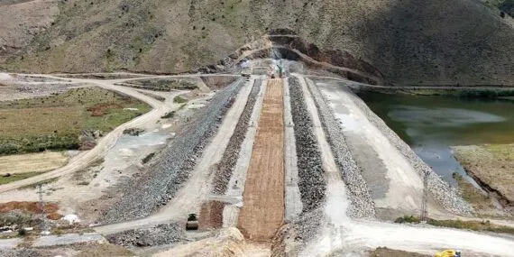 Bayburt Yelpınar Göleti İnşaatında Yüzde 75 Tamamlanma Sağlandı