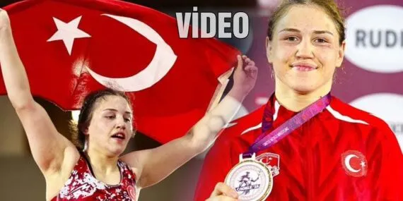 Bayburtlu Milli Güreşçimiz Beyza Nur Akkuş 20 Yaş Altı Avrupa Şampiyonu Oldu