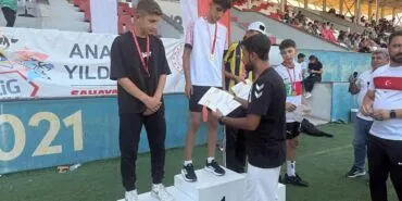 Bayburtlu Muhammet Ali Saka Atletizmde Türkiye İkincisi