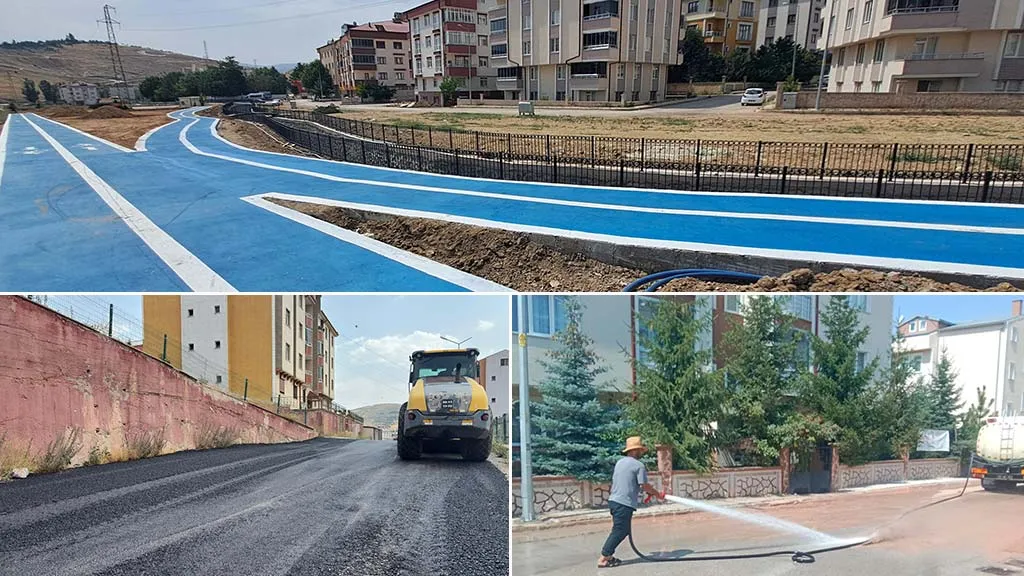 Bayburt'ta Altyapıdan Temizliğe Dur Durak Bilmeyen Hizmet Seferberliği