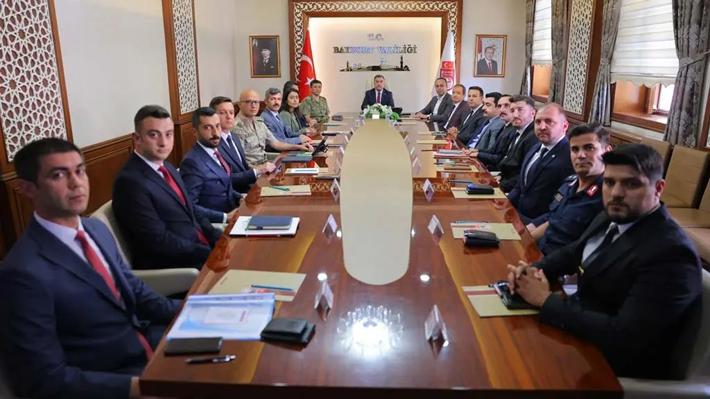 Bayburt'ta Genişletilmiş İl Güvenlik ve Asayiş Koordinasyon Toplantısı Gerçekleştirildi