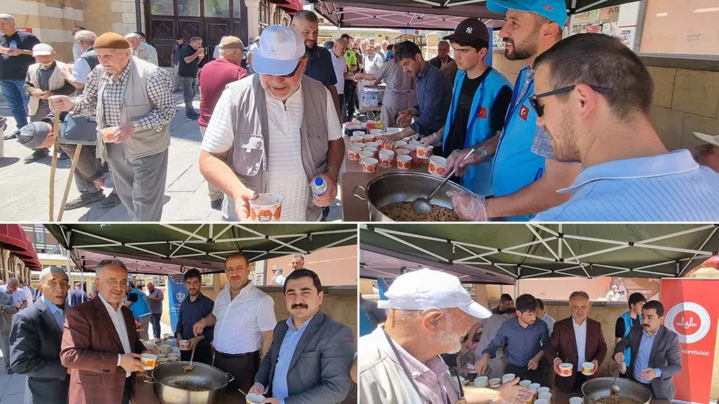 Bayburt'ta Muharrem Ayı Coşkusu, Aşure İkramı ve Birlik Duası