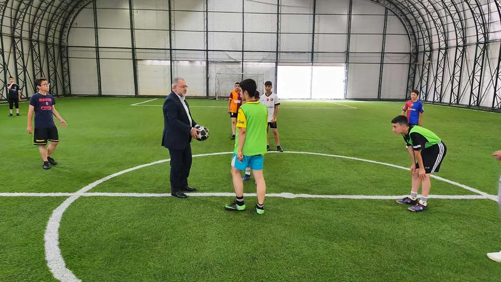 Bayburt'ta Yaz Kur'an Kursları Arası Futbol Turnuvası Başladı