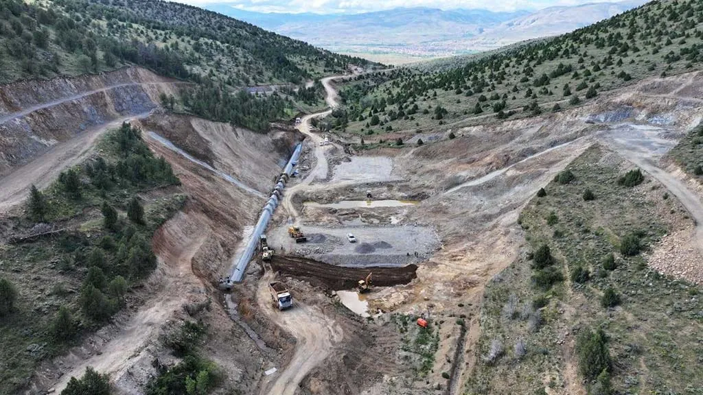 Gümüşhane Aşut Göleti Çalışmaları Devam Ediyor, 1800 Dekar Araziye Can Suyu
