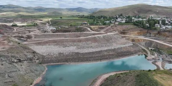 Gümüşhane Çamur Barajı İnşaatında Yüzde 70 Fiziki Gerçekleşme Sağlandı