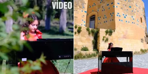 Kalp Hastası 10 Yaşındaki Nursima Topsakal, Bayburt İçin Çaldı