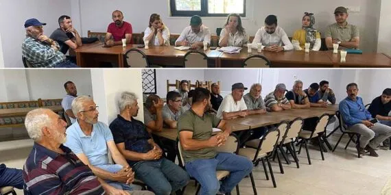 Kırklartepe Sulaması Toplulaştırma Projesi Kapsamında Çiftçilerle Buluşuldu