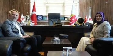 Ticaret İl Müdürü Fatma Karakaya, Bayburt Gazeteciler Cemiyetini Ziyaret Etti