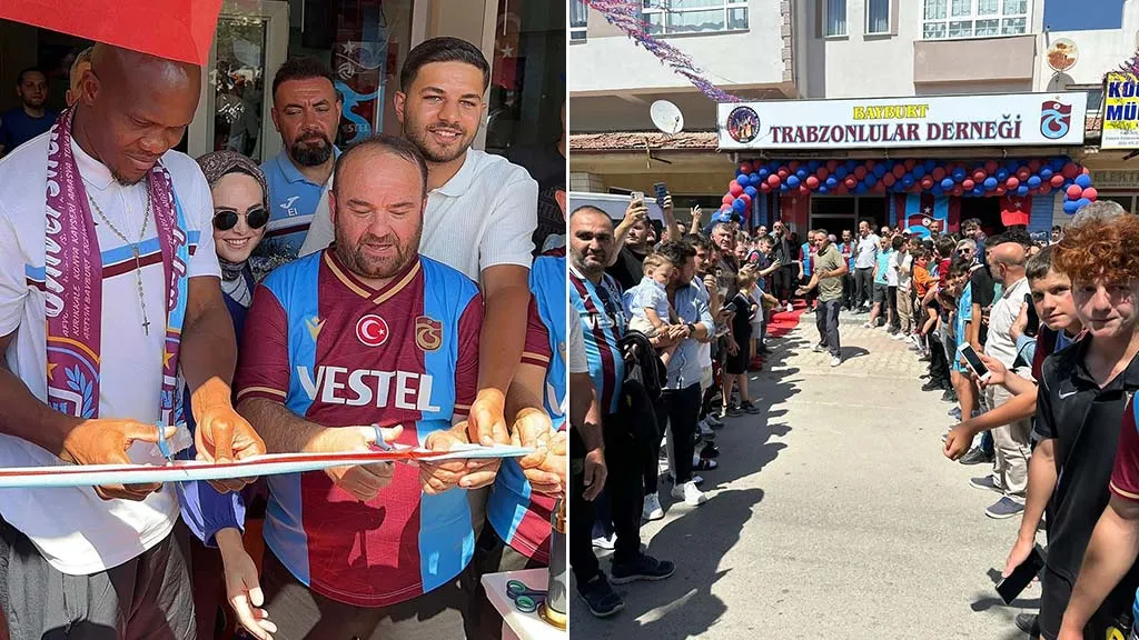 Trabzonspor'dan Erzurum Kampı Dönüşü Bayburt'ta Coşkulu Açılış!