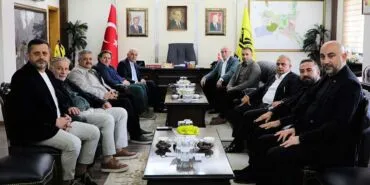 Ümraniye Belediye Başkanı İsmet Yıldırım'dan Bayburt Belediyesi'ne Ziyaret