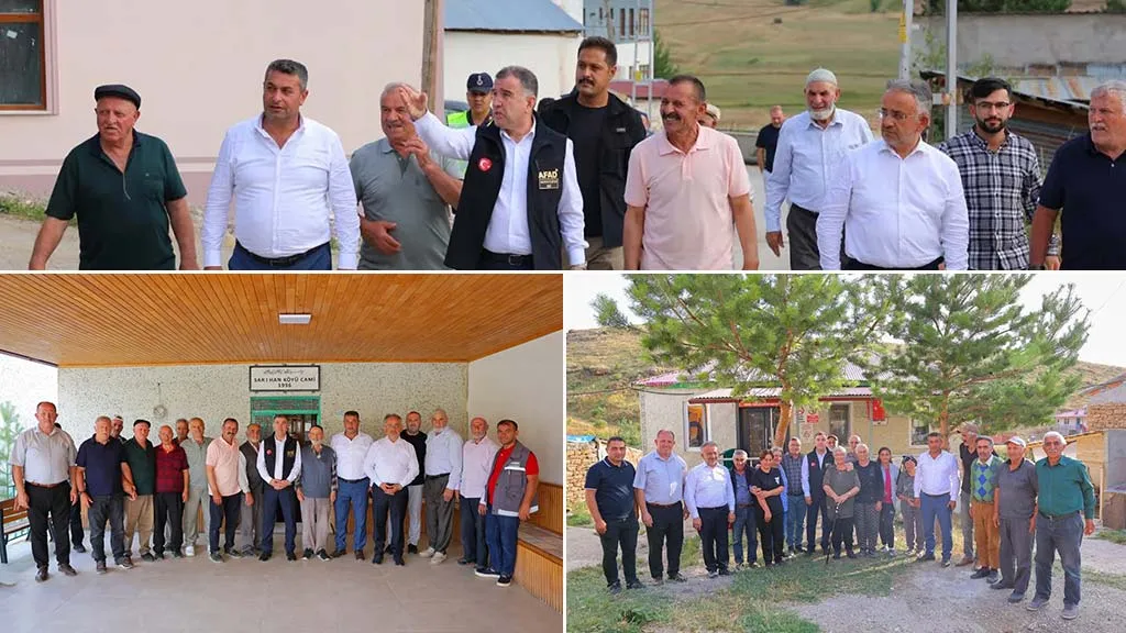 Vali Eldivan Yeniköy ve Sarıhan Köylerini Ziyaret Etti: Vatandaşla Buluştu, Talepleri Dinledi