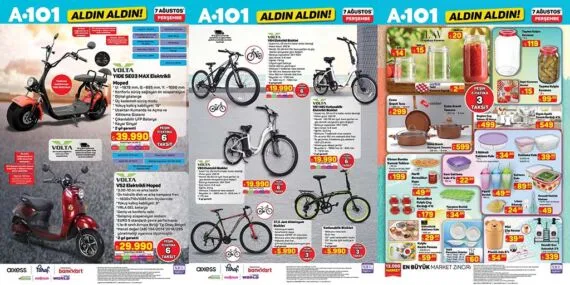 A101 Aktüel Ürünler Kataloğu 7 Ağustos: Dev Fırsatlar ve İndirim Yağmuru!