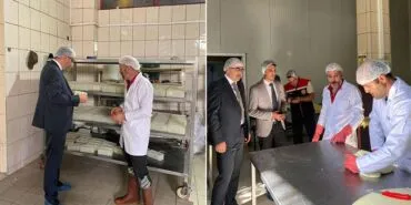 Bayburt Tarım ve Orman Müdürlüğü Yetkilileri, Aydıntepe'de Süt Tesisini Ziyaret Etti