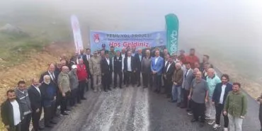 Bayburt-Uzungöl Arası Yeşil Yol Projesi'nde Asfaltlama Çalışmaları Başladı