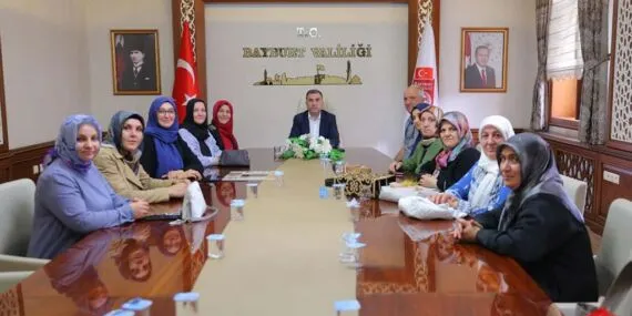 Bayburt Valisi Eldivan’dan Kadın İstihdamı ve El Emeği Ürünlere Tam Destek