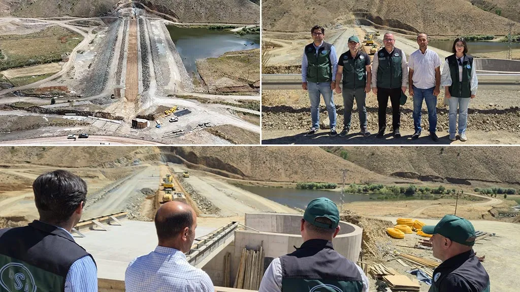 Bayburt Yelpınar Göleti İnşaatı Devam Ediyor, 9 Bin 900 Dekar Arazi Sulanacak