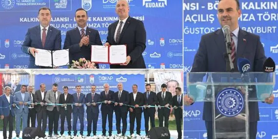 Bayburt’a Dev Projeler! 134 Milyon TL’lik 8 Yeni Yatırım Devreye Alındı