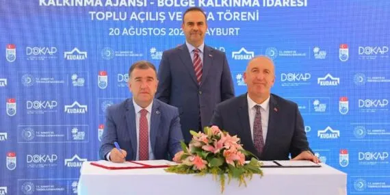 Bayburt’a Kazandırılacak 55 Milyon TL’lik 8 Proje Hayata Geçiyor