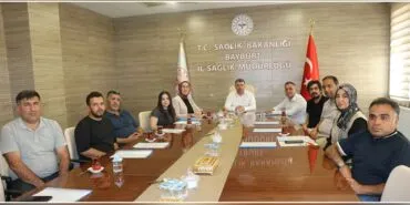 Bayburt'ta ASKOM Toplantısı Gerçekleşti, Acil Sağlık Hizmetleri Değerlendirildi